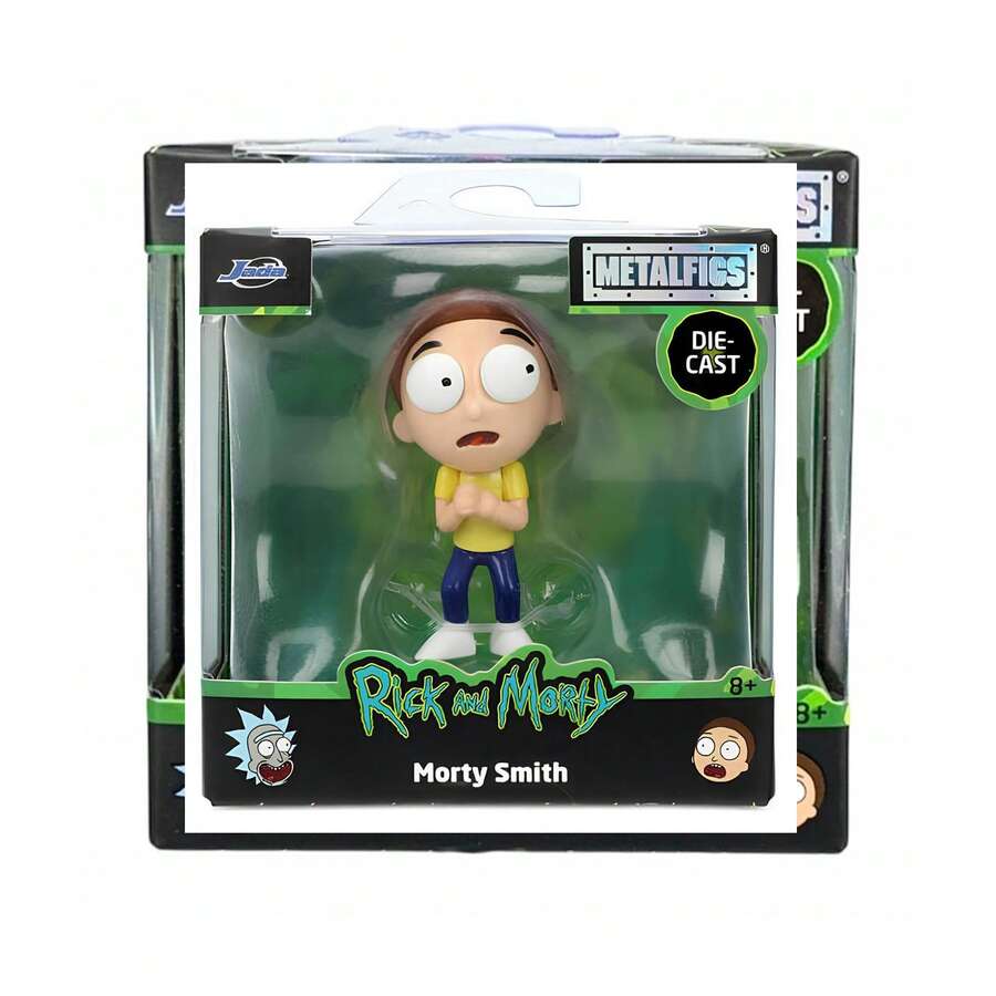 Simba RICK AND MORTY 6.5厘米金属人偶,瑞克·桑切斯/莫蒂·史密斯/米西先生,瑞克金属收藏品,粉丝和收藏家礼物(1个) - Morty Smith - 查看 1