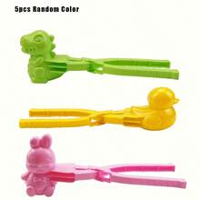 Dinosaur, Rabbit And Duck Shaped Rice And Vegetable Roll Mold: Create Cute Animal Designs For Sushi, Fried Dumplings And Other Dishes - Plastic Material, Non-Electric - Multicolor - View 7