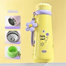 新款高品质多巴胺保温水瓶，316不锈钢材质，带提手，方便携带，学生及情侣礼物水杯 - 彩色 - 查看 10