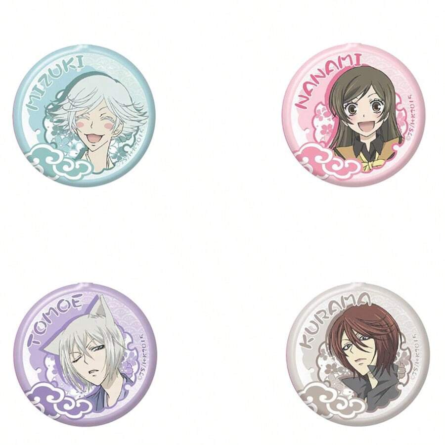 Huy hiệu và sticker trang trí anime dành cho fan "Kamisama Kiss", món quà hoàn hảo cho sinh nhật, ngày lễ (sticker không có hình mờ). - Nhiều màu - Xem 1