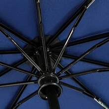 Automatic Large Umbrella For Men & Women - 10-Rib Windproof, Thickened & Reinforced, Black With Red Accents, Auto Open/Close, Compact Foldable Design For Travel, Commuting, Outdoor Activities, Umbrella Heavy Duty Windproof - Nhiều màu - Xem 4