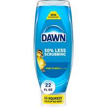 Dawn Platinum Plus PowerSuds Liquid Dish Soap, EZ-Squeeze Bottle – Ultra Grease-Fighting Power, 18 Oz.Long-Lasting Suds, Easy Dispensing, Gentle On Hands, Perfect For Kitchen Cleanup And Dishwashing - Xanh đậm - Xem 12