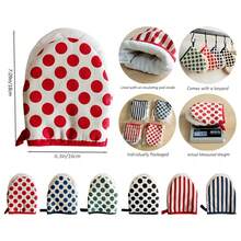 Pot Holder,Stove Gloves, Heat Resistant,Duckbill Insulated Gloves - Multicolor - View 3