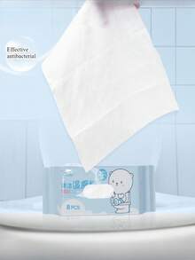 Household Unisex Cleaning & Care Wet Wipes, Small Pack Portable Butt Wipes Flushable Toilet Paper - Multicolor - View 7
