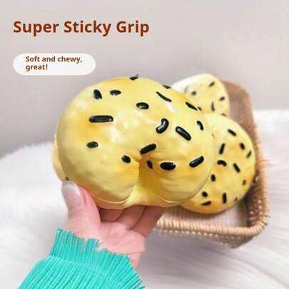 新款超粘海苔挞慢回弹减压挤压玩具，缓解压力，舒缓情绪，礼品，节日礼物，生日礼物，完美礼物