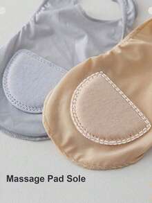 4/8 Pairs Women Silicone Non-Slip Hollow Heel Invisible Shallow Mouth Boat Socks, Suitable For Wearing With High Heels Or Daily Life - Multicolor - View 3