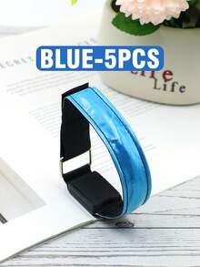 LED网格发光臂章 反光LED灯臂章，派对用品，运动腕带，适用于跑步、徒步旅行、露营、派对，可充电 - 彩色 - 查看 29