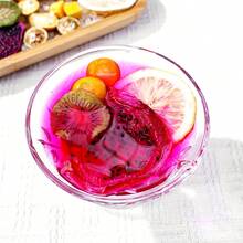 ULTHMOK 15 Kinds Of Fruit Teas 7.94 Oz/225g, Made Of Rock Sugar, Dried Lemon Slices, Dried Oranges, Dried Pineapple, Passion Fruit, Apples, Pears, And Dragon Fruit, Without Additives And Caffeine. Suitable For Afternoon Tea. - 15 Count - View 6