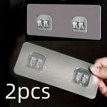 20pcs/10pcs/5pcs Shower Caddy Adhesive Hooks, Waterproof Wall Hooks For Bathroom Storage Baskets, Soap Holders, No Drilling Required - Multicolor - View 9