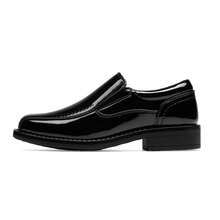 Boy's Dress Shoes Slip-On Loafer Wedding Shoes Versatile Lightweight Casual Flat Shoes For Children, Suitable For Everyday Wear In All Seasons - 黑色亮皮 - 查看 8