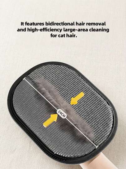 PETSIN 1 pieza/2 piezas Guantes quitapelos para mascotas, Quitapelos electrostático para mascotas, Quitapelos reutilizable para sofá, muebles, alfombra, asiento de coche, guantes de aseo para mascotas.