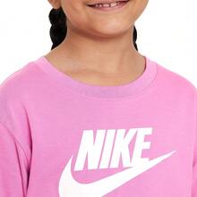 Nike 耐克经典圆领短袖T恤（青少年女款） - 粉色 - 查看 3
