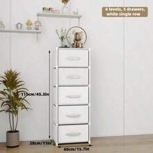 1件装简易储物柜，带多层抽屉，卧室内衣收纳架，家用组装式储物架，带抽屉的立方体储物柜，防尘衣柜，储物架，鞋架，独立式展示架，DIY组装，落地式储物架，书柜，适用于卧室、客厅、厨房、书房、办公室、度假收纳 - 彩色 - 查看 16