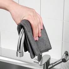 1pc Magic Cleaning Cloth, Streak-Free Glass Wipe, Specialized Microfiber Cloth For Mirror Cleaning, Household Cleaning Rag - Multicolor - View 1