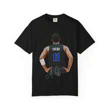 Kyriea Irving Dallas Mavericks T Shirt Autograph Edition - 黑色 - 查看 1