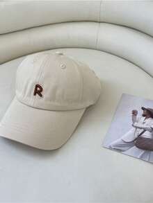2026Gorra de béisbol sin parte superior con logo R para mujer, se puede colgar la cola de caballo, deportiva al aire libre, ligera y transpirable de verano, suave, trendy - Mika - Ver 3