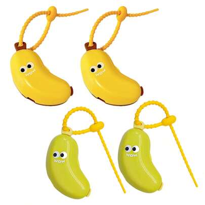 1Pc Cute Banana-Shaped Travel Toothbrush Case, Creative Portable Toothbrush & Toothpaste Holder, Fun Reusable Storage Protector For Kids & Travel (Yellow)