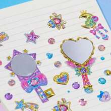 Cartoon Panda Stickers, Cute Animal Phone Case Stickers, DIY Scrapbooking Stickers, Reward Stickers - 彩色 - 查看 12