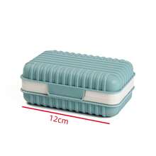 1 Pc Travel Soap Dishes With Soap Bags, Portable Soap Boxes, Leakproof Soap Dish, Bathroom Soap Tray For Camping, Outdoors, Gym, Bathroom - Multicolor - View 5