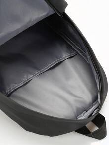 Mochila de PU de unicolor para mujer, multifuncional y elegante para uso diario, bolsa de viaje ligera con múltiples bolsillos y gran capacidad, diseño simple y práctico, adecuada para estudiantes, enfermeras, maestros, profesionales, viajes, traslados, compras, oficina, citas, senderismo, entrenamiento, trabajo y otras ocasiones. También es un regalo ideal para cumpleaños y festividades. - Multicolor - Ver 10