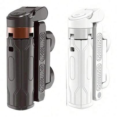 Pocketflex迷你三脚架，铝合金材质，360°灵活旋转自拍杆，一键开关，三合一手机三脚架，可伸缩手柄，可拆卸遥控器，口袋大小，终极旅行摄影装备