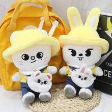 TendenciaStray Kids Figuras Plush Toys, Regalos For Niños Y Fans *arCalidad premium - Han Quokka - Ver 3