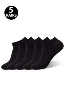 5/10 Pairs Minimalist Casual Boat Socks For Everyday Wear - Multicolor - View 13