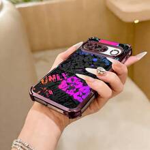 苹果phonecase涂鸦867JPSJQNDDKiPhone12Pro圣诞礼物Air新年礼物16ProMax男女朋友iphone15生日礼物5防摔 - 深紫色 - チェックする 4