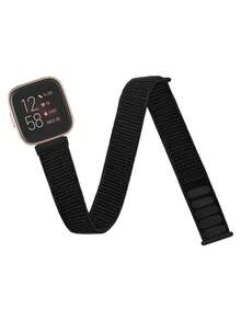 Comfortable Elastic Nylon Woven Sports Ankle/Arm Band: Suitable For Fitbit Versa 2/Versa 1/Versa Lite/Versa SE, Unisex Durable Replacement Strap - For Versa2 - View 13