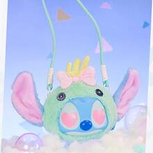 Miniso Disney Stitch Cute Random Blind Box Bag, Cartoon Design Adorable, Bag/Desktop Decor, Cute Birthday Gift, Polyester Material (Random 1 Piece Shipped) - Multicolor - View 4