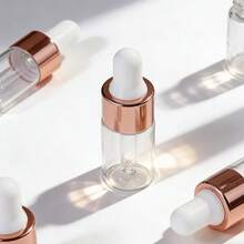 10pcs 1ml 2ml 3ml 5ml Clear Mini Glass Dropper Bottles Small With Glass Eye Dropper For Essential Oils Sample Traveling - Clear - View 3