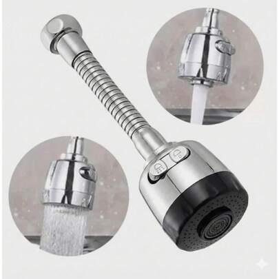 Chuveirinho Torneira Extensor Bico Giratório 360 Graus
