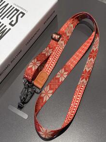 2026新年情人节复古手机挂绳，轻奢真皮耳机挂绳，高级颈链宽版防盗防丢无颈挂带，适合妈妈们 - 彩色 - 查看 10