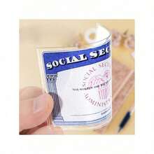 10pc Classic PVC Waterproof Card Protective Case, Soft Clear Storage Bag For Social Security/Medicare/Credit Card Wallet - Clear - View 4