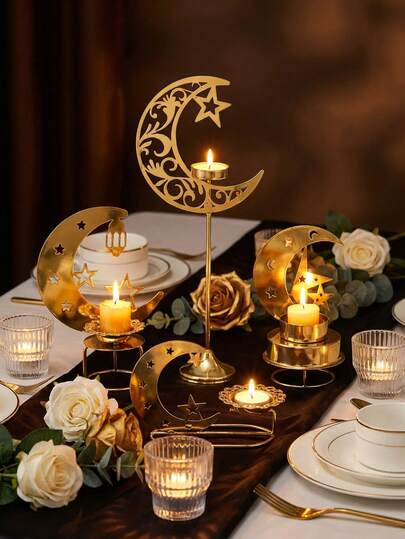 1PC Ramadan Candlestick Table Center Decoration Wedding Party Wedding Anniversary Home Decoration Candlelight Dinner Decoration,Star,Moon,Lantern,Ramadan Utensils,Purposes Of Ramadan,Ramadan Gifts,Eid Giveaways,Ramadan Lanterns,Ramadan Reflections,Ramadan,Ramadan Distributions,Ramadan Kareem,Ramadan Lantern,Ramadan,Ramadan Decoration,Ramadan Decorations,Ramadan.