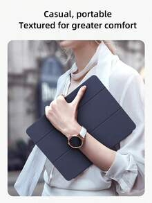 DANYCASE 带笔槽保护套，兼容 iPad A16 2025、Air 11/13 英寸、M2/M3、Pro 11/13 英寸、M4 2024、Air 5/4 10.9 英寸、Air 3 10.5 英寸、第九代/第八代/第七代 10.2 英寸、第五代/第六代 9.7 英寸、Mini 6 - 深藍 - 查看 5
