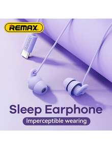 Remax Type-C In-Ear Wired Earphones With Microphone, Noise Isolation, 1.2m Cable, Volume Control, Compatible With IPhone, Android, Pixel, And Other Audio Recording Devices, Gaming Headset - RM-518A - View 3