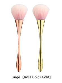 1/2pcs Large Powder Brush Set, Soft Waist-Shaped Makeup Brushes, Contouring Single Brush Set,Giveaways - Multicolor - View 13