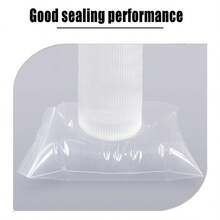 sealsuer 100个可重复密封透明塑料拉链袋,双层,厚度0.563毫米/2.216密耳,适用于旅行、运输和户外收纳,圣诞节和情人节礼物,透明塑料袋,冷冻袋,珠宝塑料包装袋,衣服/T恤/裤子透明包装袋,户外露营多用途工具包,周年纪念透明自粘袋 - 無色 - 查看 9