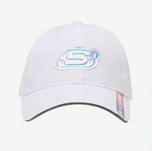 Skechers New Kids Breathable Sun Protection Baseball Cap - White - View 2