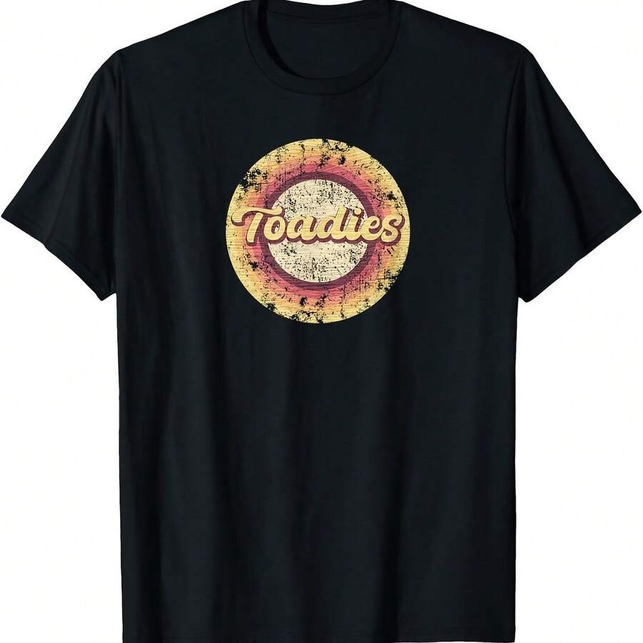 Vintage New Circle Toadies Music Retro Band 90s T-Shirt - 軍綠色 - 查看 1