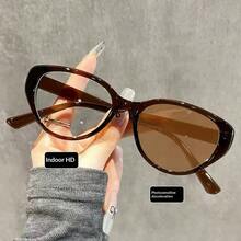 女士时尚高端复古现代猫眼眼镜