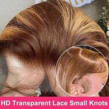 34 Inch 200% Density Straight Real Hair Lace Front Wigs With Natural Hairline - 5*5 13*4 Ear To Ear Straight Pre Plucked Pre Bleached HD Transparent Lace Frontal Wigs Glueless - Ombre Honey Blonde Highlight P4/27 Color - Wear And Go Pre Cutting Pre Ironing Pre Pulling Brazilian Virgin No Glue Needed No Skills Lace Closure Wigs Frontal Glueless - Blended Frontal Human Hair Wigs Glueless Weaves Wigs For Women Daily Use - S4/27 - View 8