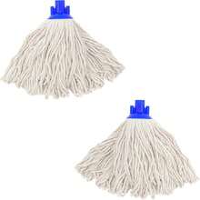 Cotton String Screw On Mop Replacement Head Compatible With All Standard US Threading Pole (Acme 3\/4 Inch Thread) - 2 PCS - ColorB - 查看 1