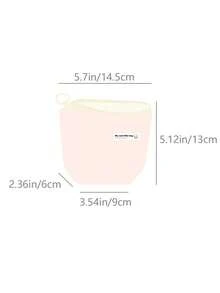 1pc Cute/Nylon Multi-Functional Portable Makeup Bag/Lipstick & Miscellaneous Items Pouch, Sanitary Pad Organizer Bag, Compact Carry-On Pouch - Multicolor - View 11