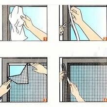 Bộ 1 tấm lưới chắn cửa sổ bằng sợi thủy tinh tự dính, dễ cắt, chất liệu bền chắc, chống côn trùng, chống muỗi, cho phép ánh sáng xuyên qua, vật tư diệt trừ sâu bọ, lưới cửa sổ trong nhà, lưới an toàn cho thú cưng, che nắng mùa hè, dễ dàng lắp đặt không cần khoan, có thể tùy chỉnh, thích hợp cho phụ kiện cửa sổ, trang trí cửa sổ, chống nắng, sân hiên ngoài trời, văn phòng, trang trí phòng, phòng ngủ, phòng khách, ban công, ký túc xá, gia đình, quà tặng thiết thực. - Một kích thước phù hợp với tất cả - Xem 9