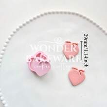 Mini Cortadores de Biscoitos em Formato de Frutas, Coelho, Banana, Maçã, Morango, Pêssego, Carimbo de Plástico, Molde Pressionável de Biscoito Cartoon, Utensílios de Cozinha para Assar e Confeitaria - Fruta - Visão 12