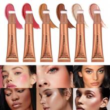 1pc Multi-Functional Liquid Contour & Highlighter Stick, Face Brightening Highlighter, Contouring Liquid, Shading Liquid, Sculpting & Collarbone Highlighting, Suitable For Daily, Festival, Stage Makeup - Nhiều màu - Xem 6