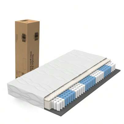 Pocket Spring Mattress, Firmness Level H3/Oeko-Tex Certified/Ergonomic 7-Zone Mattress, 20cm High/Mattresses Produced In China