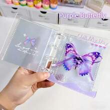 In 2026, A Unique Ballet-Style Hook And Loop Acrylic Card Holder Made Its Debut. Its Elegant Design And Captivating Appearance Quickly Garnered Widespread Attention. This Card Holder Features A Distinctive Mushroom-Style Snap Closure Design That Reliably Protects Your Precious Items. It Can Accommodate 3-Inch Photos And Idol Cards, Making It An Ideal Choice For Fans And Photographers. - Multicolor - View 3